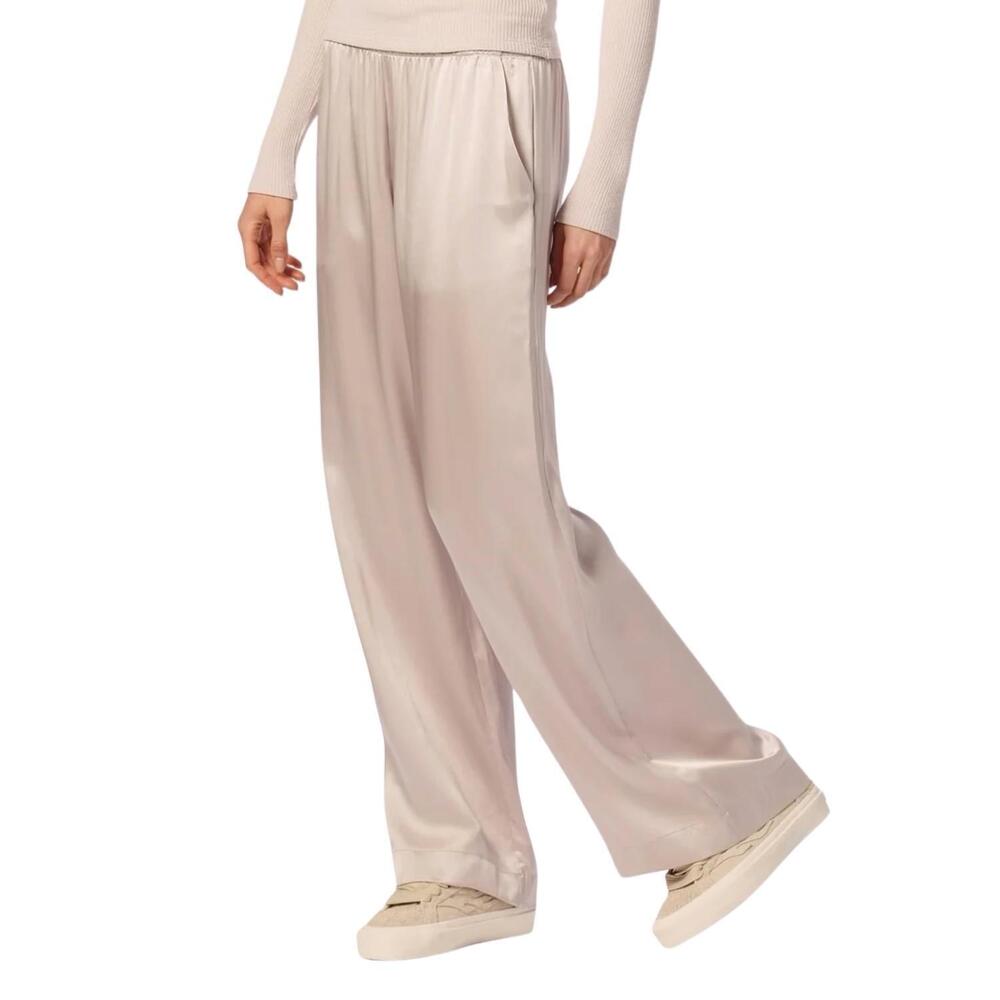 NEW SABLYN brynn wide leg silk pant in himalaya
